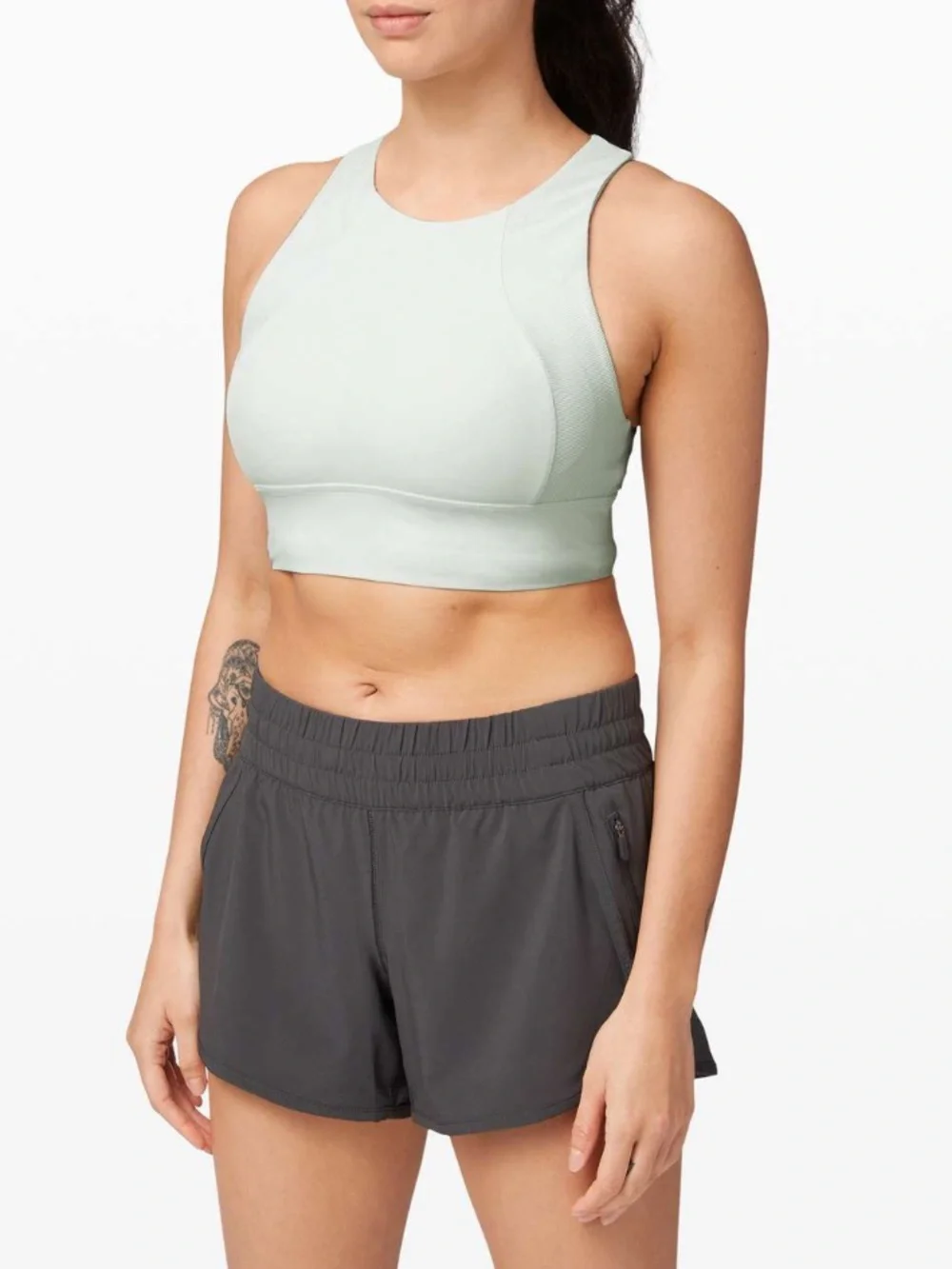 EUC Lululemon Matching Shades of Mint Green Set. Size 4